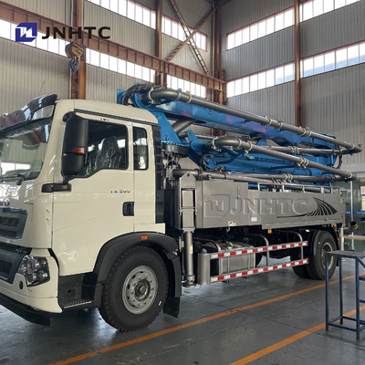 Motor diesel del camión de la bomba de hormigón del chasis 6x4 de HOWO los 37M