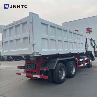 LHD Sinotruk 371hp 6x4 10 rueda el camión de basura de la elevación del gancho de Howo
