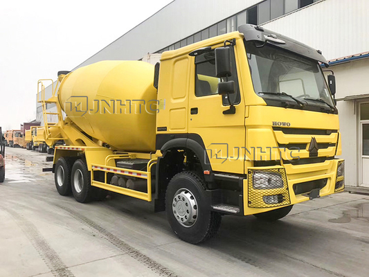 impulsión de la mano izquierda de las ruedas del camión 10M3 6x4 10 del mezclador concreto de 336hp Sinotruk Howo