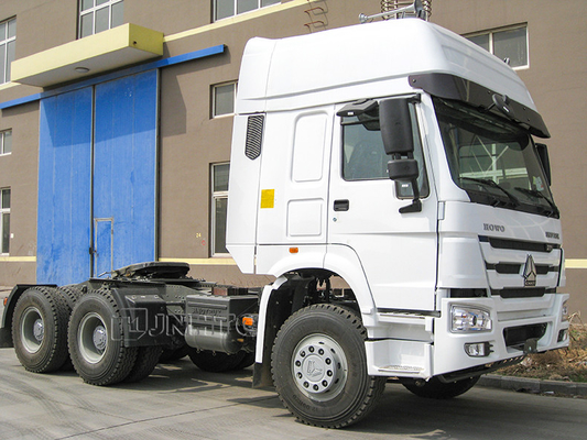 Modelo nuevo del motor diesel 371hp 420hp del camión del tractor remolque de las ruedas de Euro2 RHD 6x4 10