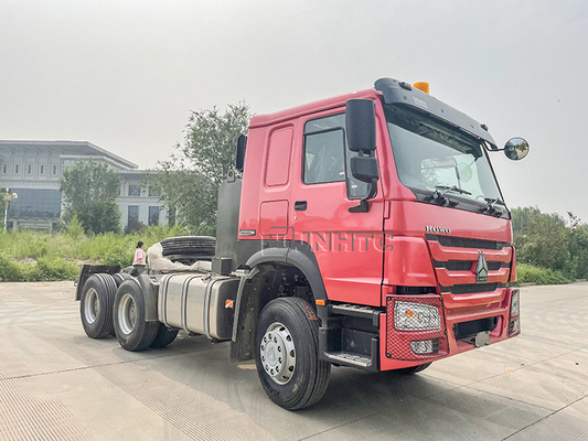 3,5 pulgadas Euro2 Sinotruk Howo 6x4 371 cabeza del tractor de 10 ruedas