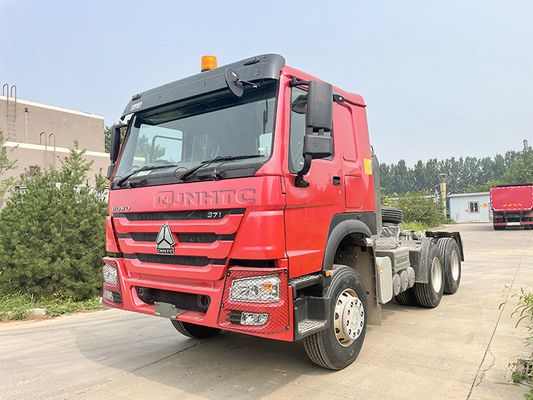 3,5 pulgadas Euro2 Sinotruk Howo 6x4 371 cabeza del tractor de 10 ruedas