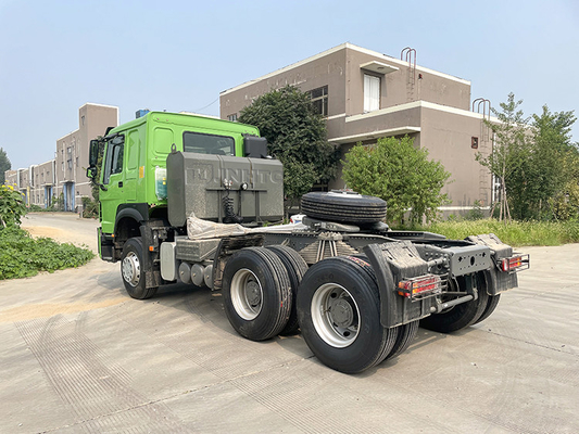 Euro2 LHD Sinotruk Howo 10 rueda el camión del tractor remolque de 371 HP 50 toneladas