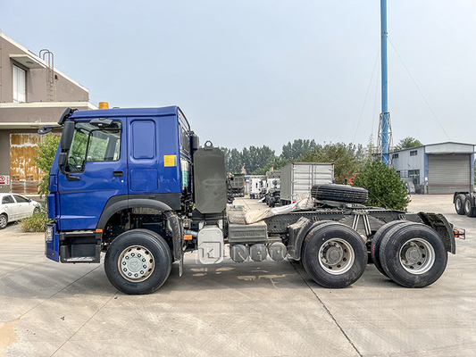 Cabeza del camión de remolque de la cabeza 371hp del tractor de las ruedas 6X4 Howo de Sinotruk 10