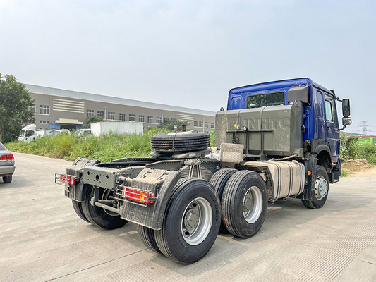 Cabeza principal del camión de remolque del camión del tractor de las ruedas 6X4 Howo de Euro2 420hp Sinotruk 10