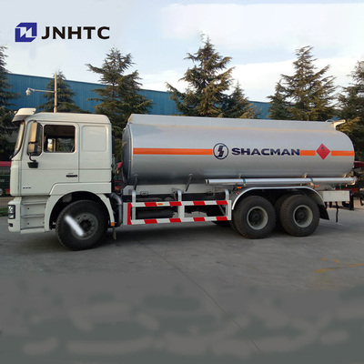 Camión 430HP/316kw del depósito de gasolina de Shacman F3000 6x4 20cbm