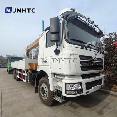 Grúas de SHACMAN Lorry Truck Mounted Knuckle Boom 10 toneladas