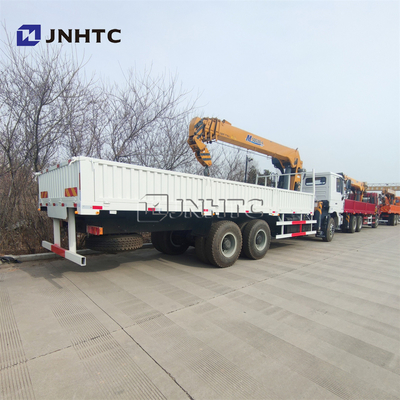Grúas de SHACMAN Lorry Truck Mounted Knuckle Boom 10 toneladas