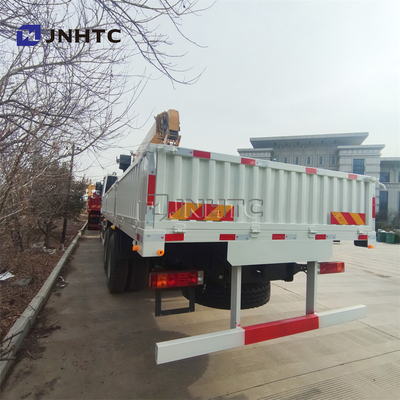 Grúas de SHACMAN Lorry Truck Mounted Knuckle Boom 10 toneladas