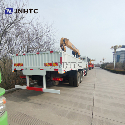 Grúas de SHACMAN Lorry Truck Mounted Knuckle Boom 10 toneladas