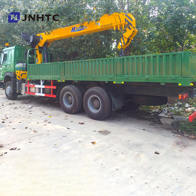10 ruedas 371hp 10 Ton Straight Arm Crane Truck Sinotruk HOWO 6x4