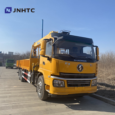 6x4 brazo recto Crane Cargo Truck Mounted Shacman H3000 F3000 X3000