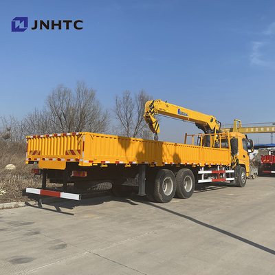 6x4 brazo recto Crane Cargo Truck Mounted Shacman H3000 F3000 X3000