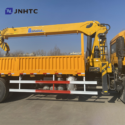 6x4 brazo recto Crane Cargo Truck Mounted Shacman H3000 F3000 X3000