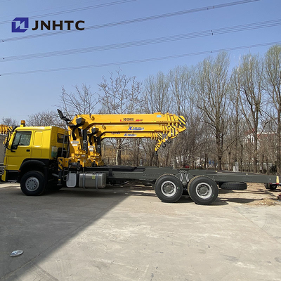 Ruedas 12 Ton Straight Arm de Sinotruk Crane Boom Truck 6x4 10
