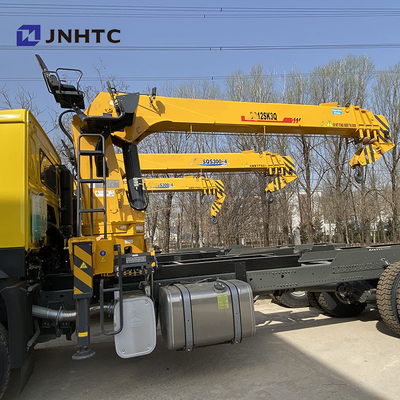 Ruedas 12 Ton Straight Arm de Sinotruk Crane Boom Truck 6x4 10
