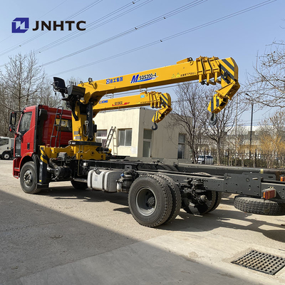 Rodillo impulsor Crane Boom Truck With de FAW 4X2 6 - 10 toneladas