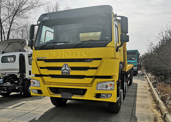 Rueda eléctrica 12 420hp del camión resistente del cargo de Sinotruk Howo 8x4