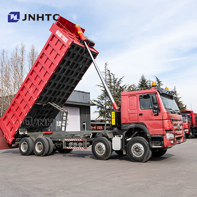 Nuevo camión Howo 8x4 de 40 metros cúbicos de 12 ruedas de 430 caballos de fuerza