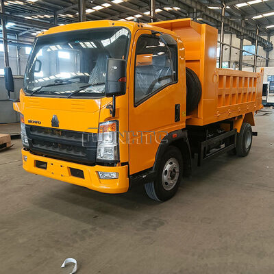 SINOTRUK HOWO 3-5 TON YN4102QBZL 116HP Euro2 con conducción derecha camión de descarga ligero