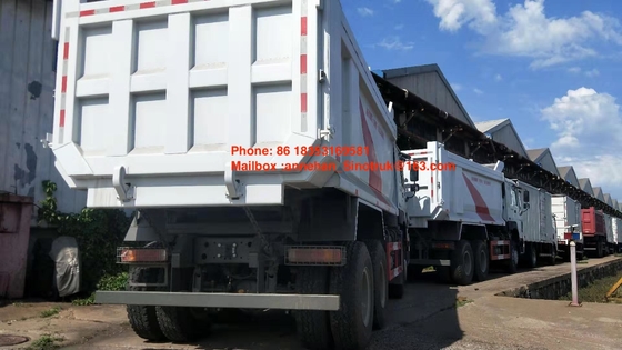 Howo7 Sinotruk Ghana 10 rueda el camión volquete 6x4 para 40T la carga Capcity 371hp