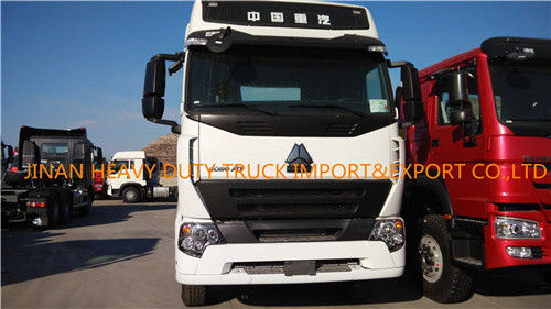 10 camiones 371hp 420hp del tractor de Wheeler Sinotruck HOWO A7 6x4